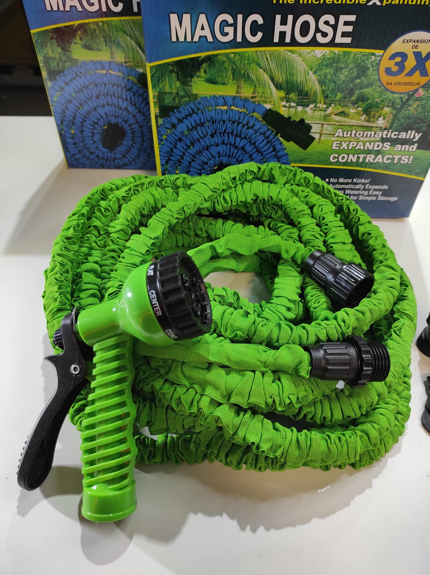 MANGUERA EXTENSIBLE (VERDE) 30 MT